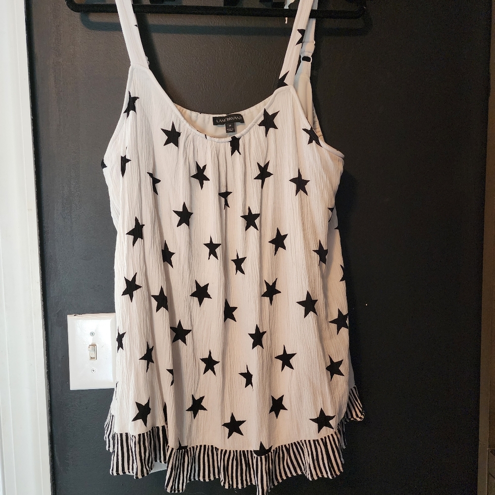 Lane Bryant Star Print Cami
